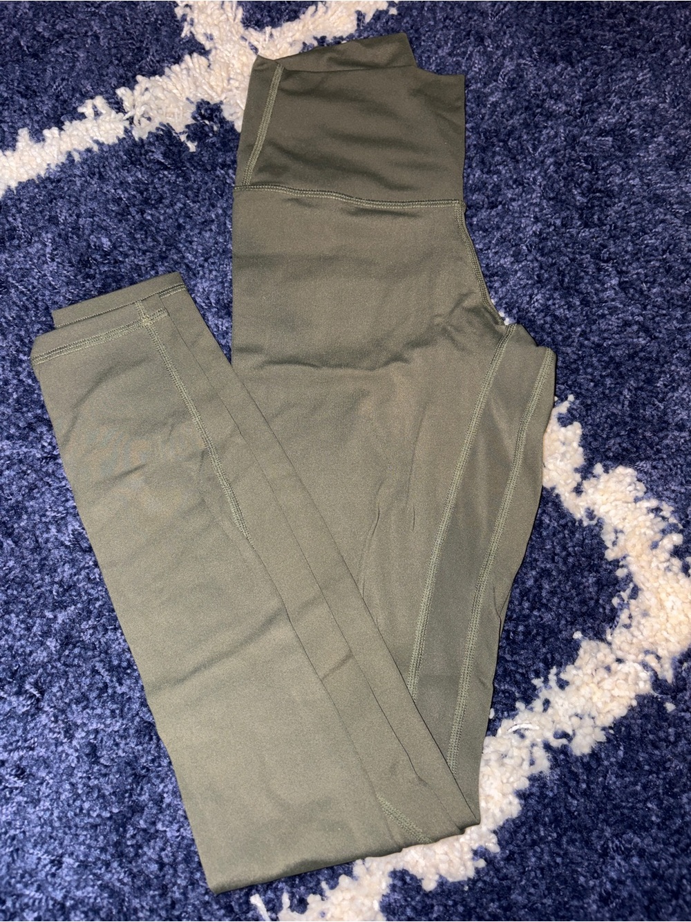 Olive Green colorfulkoala Leggings